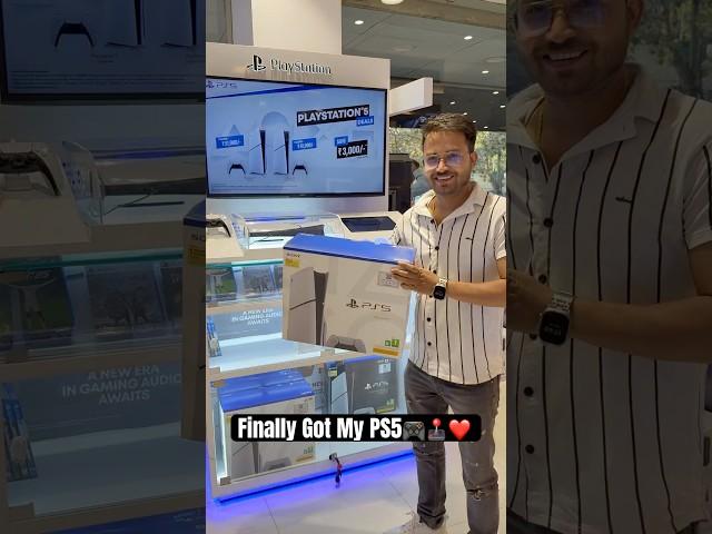 Finally got Ps5️️ #playstation #playstation5 #ps5 #gameconsole