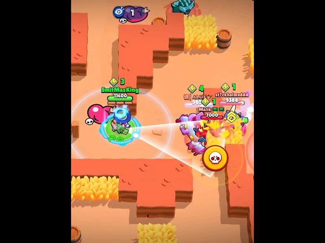 Buster In Showdown Solo  #BrawlStars #Showdown