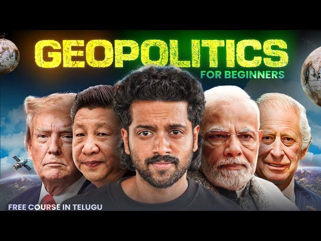 FREE OF COST *GEOPOLITICS* Course In Telugu | Aye Jude