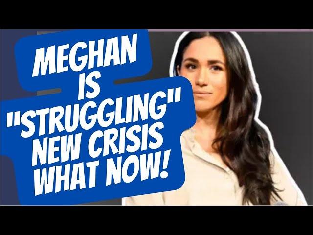 STRUGGLING.. NOT THE ONLY ONE HERE TO BLAME -MEGHAN LATEST #meghan #royal #meghanmarkle