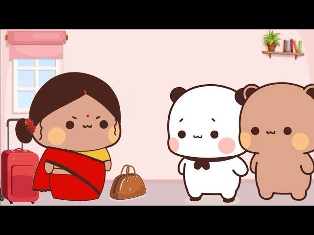 Bubu's MOTHER IN LAW Comes Home (Part-1) |Bubu Dudu| |Peach Goma|