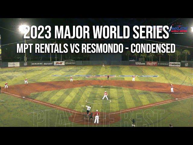 MPT Rentals vs Resmondo - 2023 Major World Series