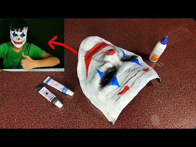 How to make 3d Joker mask from paper | Easy for DIY |