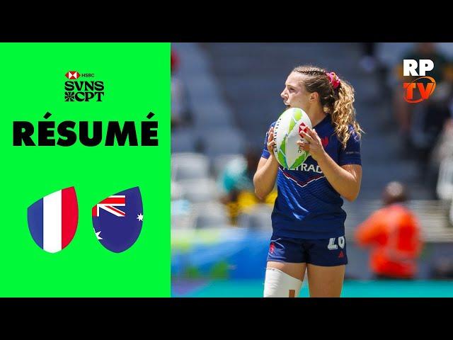 Les Françaises en BRONZE | Résumé France vs Australie | HSCB SVNS Cape Town