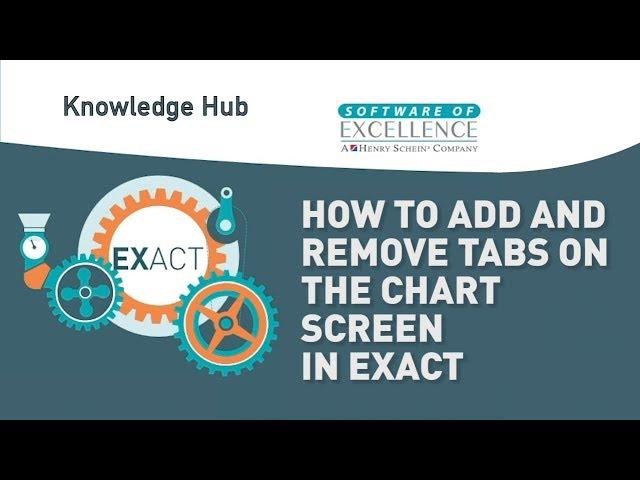 How to Add and Remove Tabs in the Activity Area in EXACT