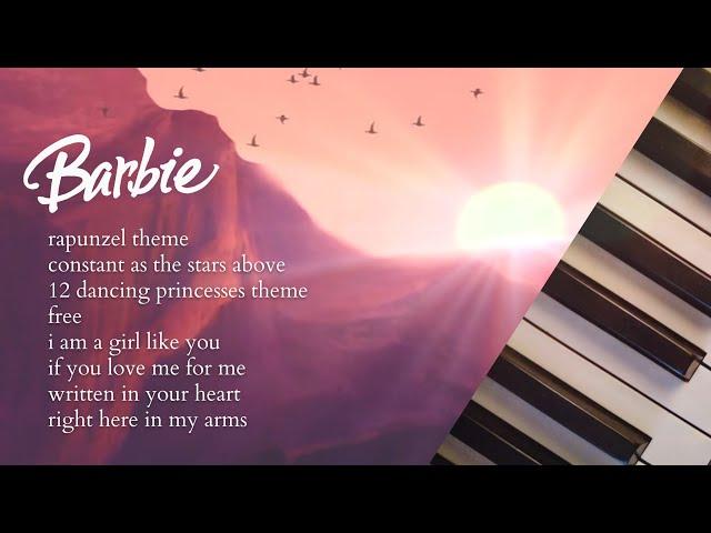 soft & nostalgic barbie piano instrumentals 