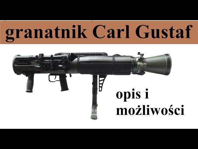 granatnik Carl Gustaf - opis i możliwości