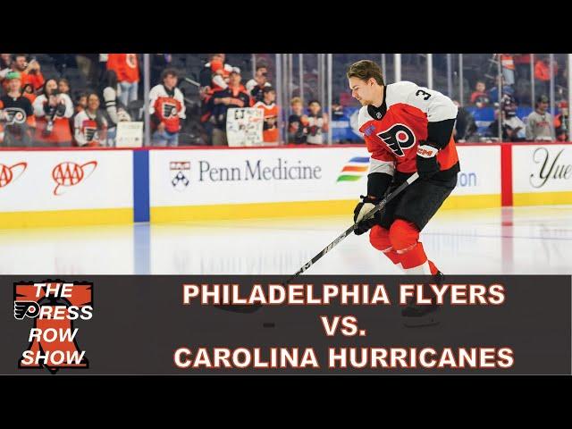 Philadelphia Flyers vs. Carolina Hurricanes (11/20/24) - The Press Row Show: Pregame, INTs, Postgame