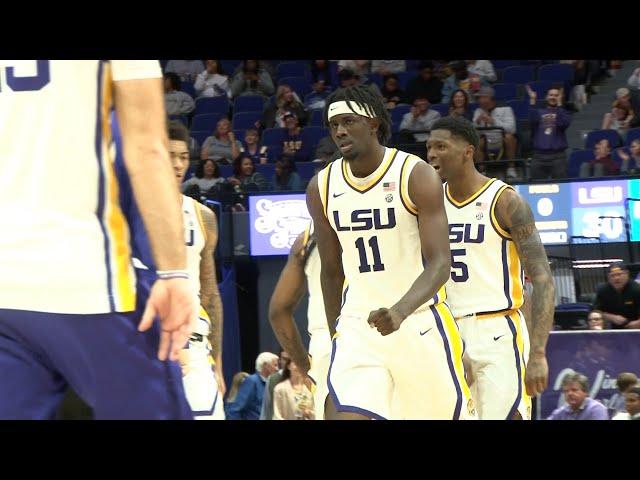 HIGHLIGHTS | LSU Men's Basketball vs Northwestern State | 11.29.24