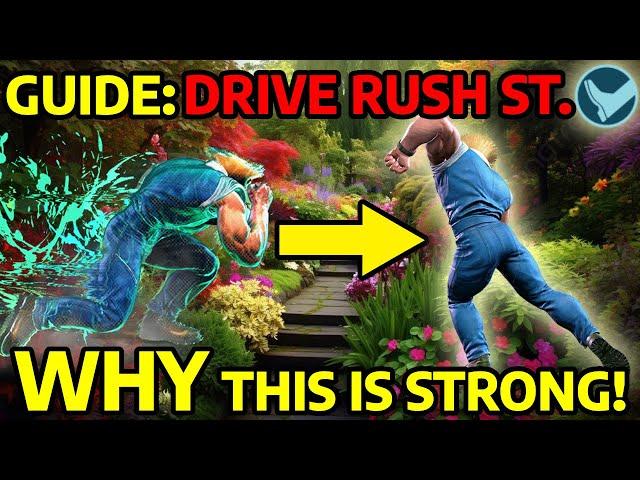 SF6 GUILE GUIDE: DRIVE RUSH STANDING-LIGHT KICK - WHY IT'S STRONG