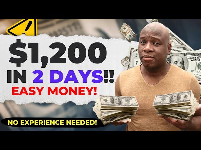 All You Need is A Phone!  $1,200 in Two Days!!  -  FAST MONEY!!!