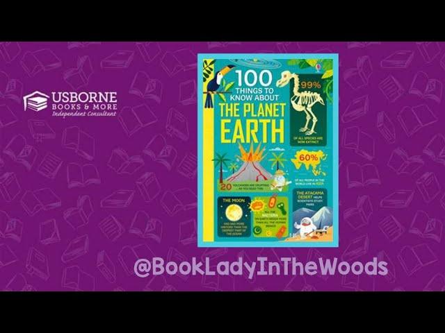 100 Things to Know About the Planet Earth - Usborne Books & More (UBAM)