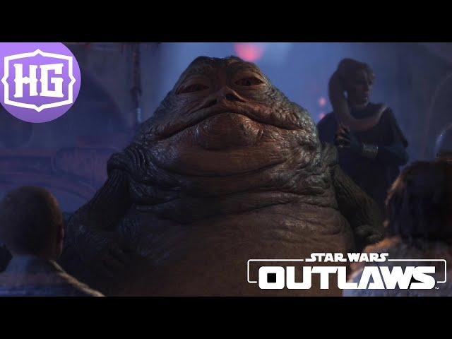 Star Wars Outlaws - Meeting Jabba the Hutt | Rancor Boss Fight