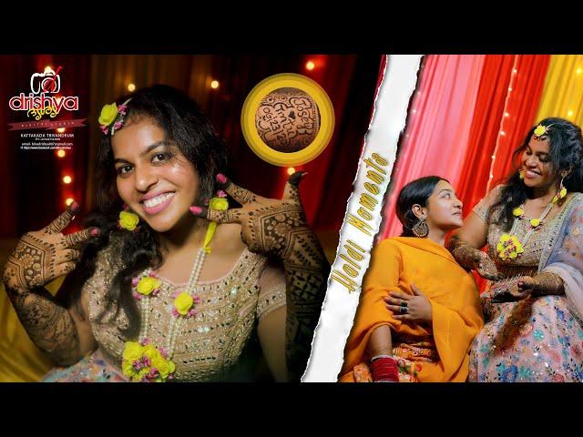 New Kerala Colorful Haldi of Tintu |Drishya wedding company | 2022