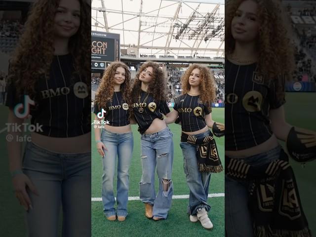 Kalogera Sisters at LAFC! #trending #kalogerasisters #fypp #kalogeras #subscribe #blowup #xyzbca