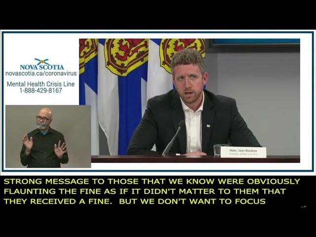 Pat Healey from The Laker News on the NS COVID-19 Update (04-26-2021)