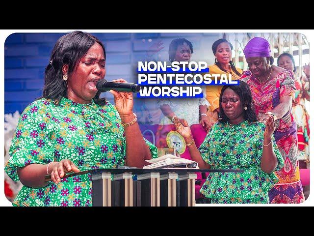 Mama Grace Gakpetor Stoking the Pentecostal Fire with This Non-Stop Pentecostal Worship