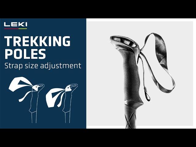 Trekking Poles | Strap Size Adjustment | LEKI How-To