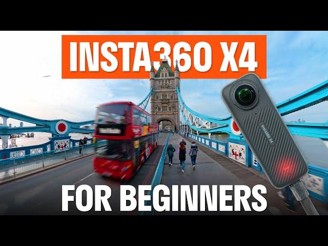 Insta360 X4 Beginners Guide And Insta360 App Editing Tutorial