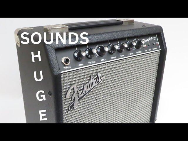 Fender Champion 20 Speaker Upgrade: Celestion TF0818 (Quilter)