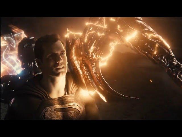 Black Superman Vs Steppenwolf Final Battle | Snyder Cut Justice League