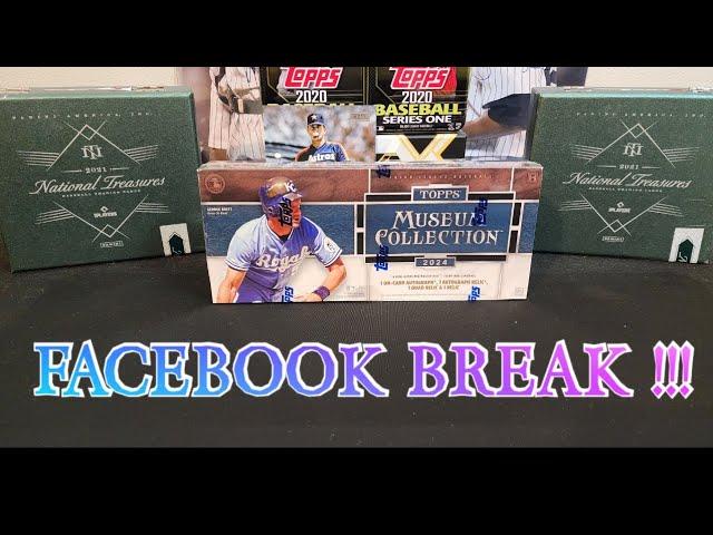 2024 Topps Museum Collection Facebook Break. 8.10.24