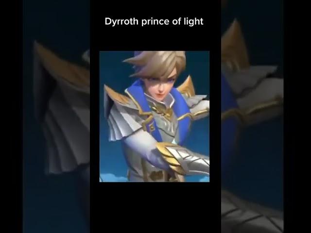 DYRROTH NEW SKIN #shortmlbb #shorts #mlbb #mobilelegends #shortsmoba
