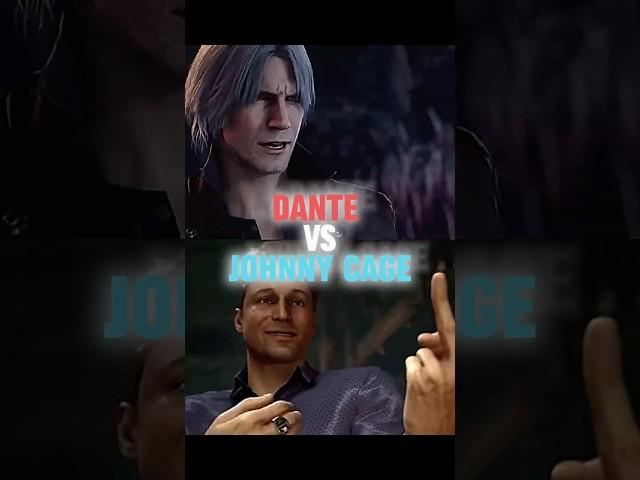 Dante (DMC) Vs Johnny Cage (Mk1) #shorts #versusedit