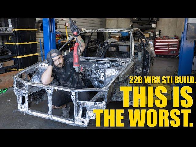 Building a Subaru 22B; Total Chassis Tear Down