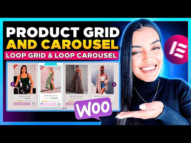 WooCommerce: How to Create PRODUCT GRID and CAROUSEL with Elementor Pro [Loop Grid & Loop Carousel]