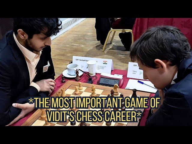 The game that made Vidit a Candidate | FIDE Grand Swiss 2023