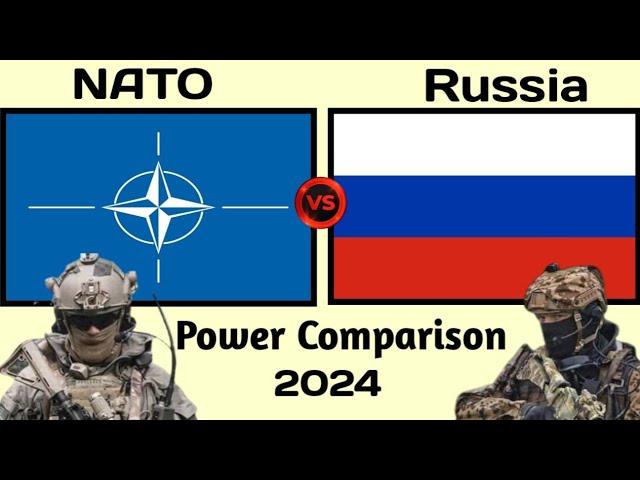 NATO vs Russia military power comparison 2024 | Russia vs NATO military power 2024 | NATO vs Russia