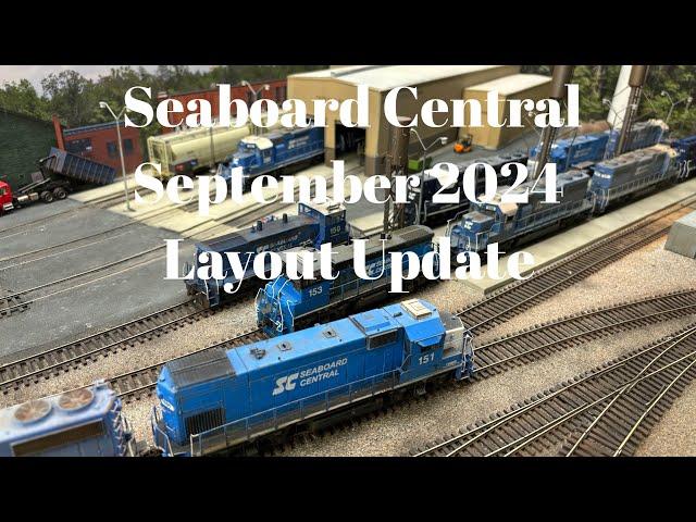 Seaboard Central - September 2024 Layout Update