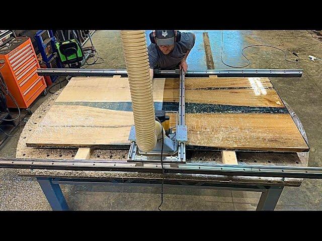 Building and Installing a Wood and Epoxy Sliding Door