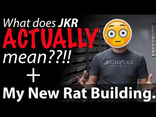 New Rodent Building Tour! + JKR stands for what?!