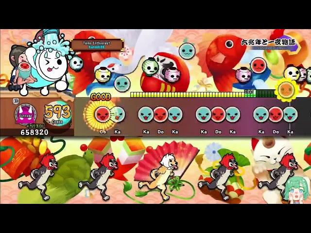 Taiko no Tatsujin Drum Session - IA Six Trillion Years and Overnight Story (Oni Level 9) FC