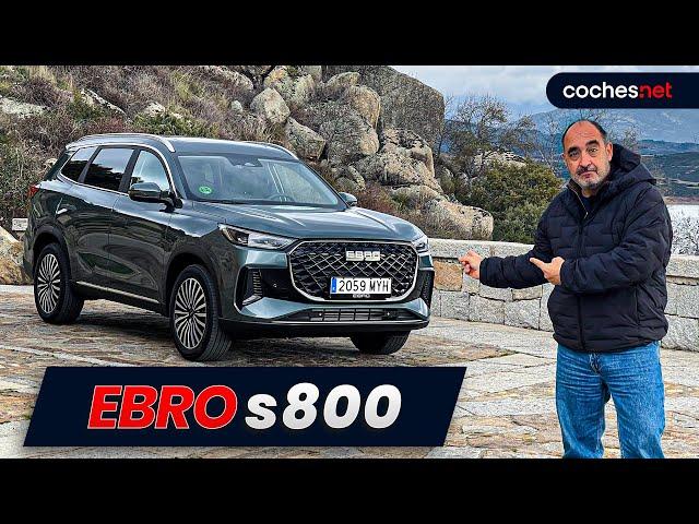 Ebro s800, el SUV de 7 plazas de la marca española | Prueba / Test / Review en español | coches.net