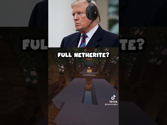 DONALD TRUMP, JOE ROGAN, BEN SHAPIRO, JOE BIDEN AND OBAMA PLAY MINECRAFT #shorts #minecraft #viral