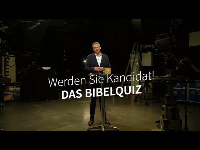 Jetzt schnell bewerben: Werde Kandidat in "Das Bibelquiz" auf Hope TV