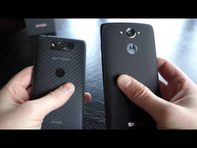 DROID Turbo vs. DROID MAXX and Moto X (2nd Gen)