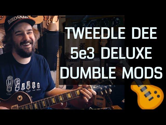 Tweedle Dee 5e3 Dumble Clone - Tweed Deluxe 5e3 With Alexander Dumble Style Mods