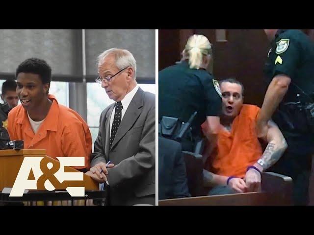 Court Cam: Top 5 Most Disrespectful Defendants - Part 1 | A&E