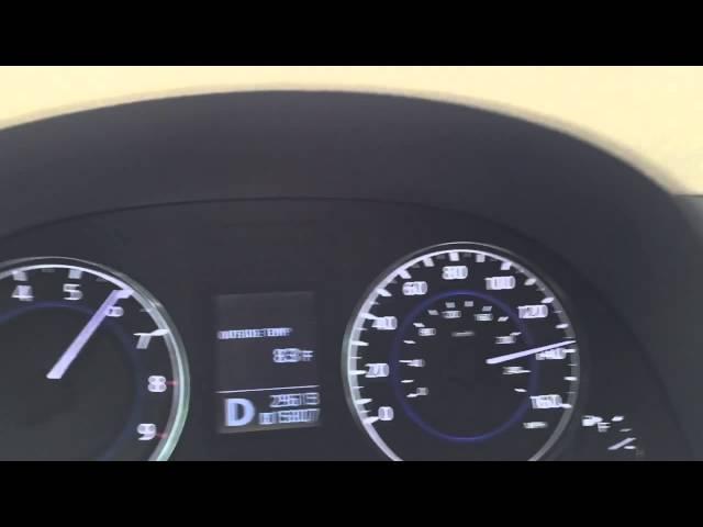 2013 Infiniti G37X top speed