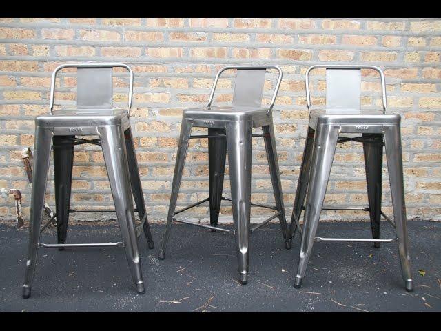 Comfortable Metal Bar Stools With Back For Your Perfect Mini Bar