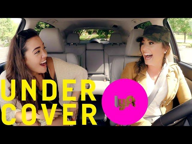 Undercover Lyft with Demi Lovato