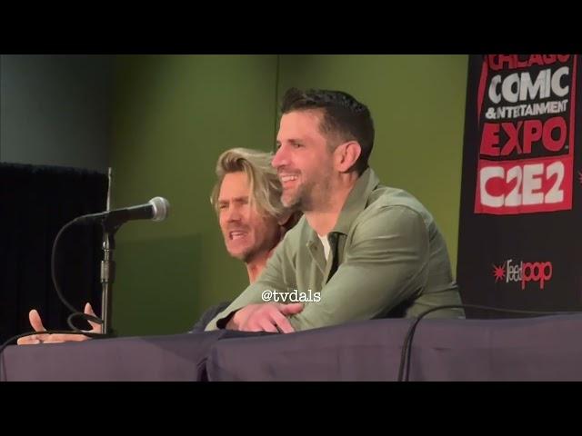 One Tree Hill Reunion Chad Michael Murray James Lafferty Q&A Panel C2E2 #onetreehill #oth