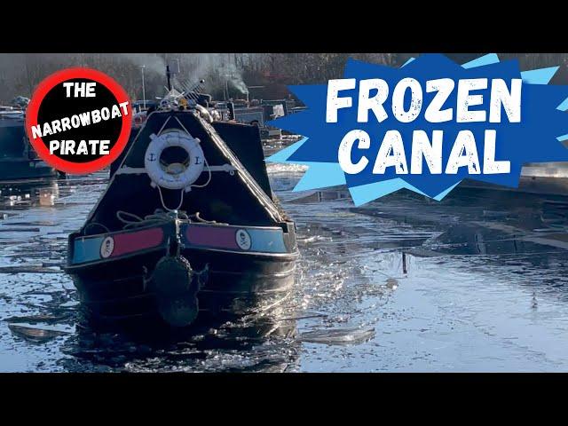 ICE breaking | Frozen in a Narrowboat | Pontcysyllte Aqueduct [Ep 89]