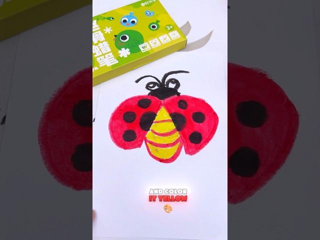 How to draw a ladybug?#funny