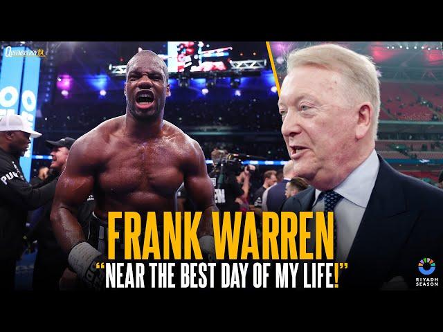 "NEAR THE BEST DAY OF MY LIFE!"  Frank Warren BEAMING With Pride After Daniel Dubois STOPS Joshua