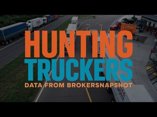 Hunting Carriers from Broker Snapshot SEMI-TRUCKS - SZ Dispatching LLC